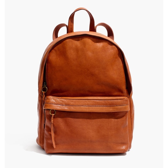Madewell Handbags - New MADEWELL The Lorimer Backpack in English Saddle Leather